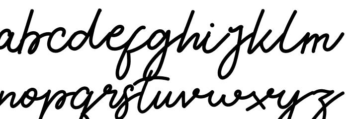 Enttosa Font LOWERCASE