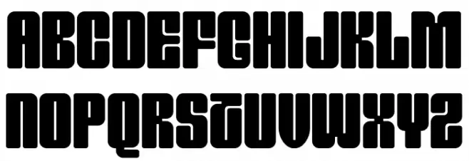 Entuista-Regular 字体 大写
