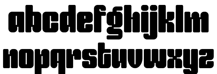 Entuista-Regular Font LOWERCASE