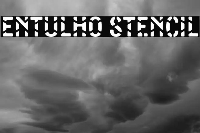 Entulho Stencil Example 2