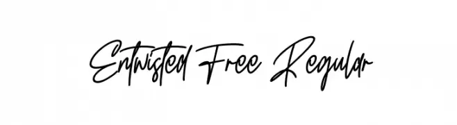 Entwisted Free Regular  Fuentes Gratis Descargar