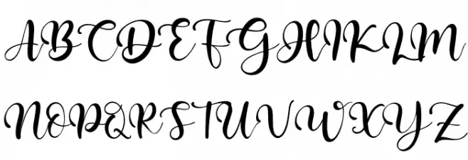 Envellope Schriftart Groß
