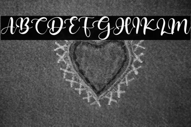 Envellope Font examples