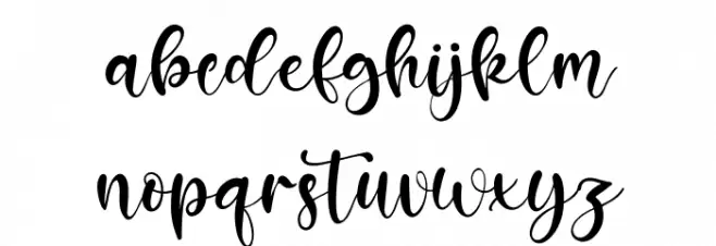 Envellope Font LOWERCASE