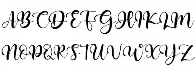 Envellope Schriftart Groß