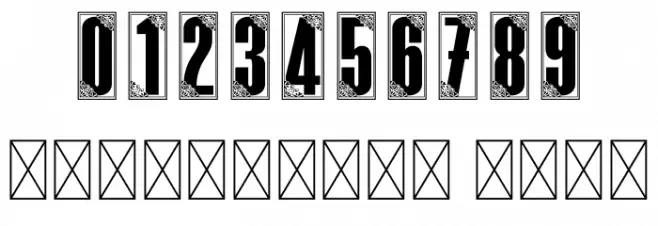 Envelope Font OTHER CHARS