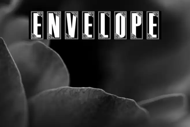 Envelope خط examples