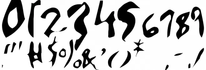 Enya Regular Font OTHER CHARS