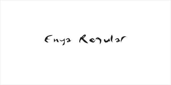 Enya Regular Logo