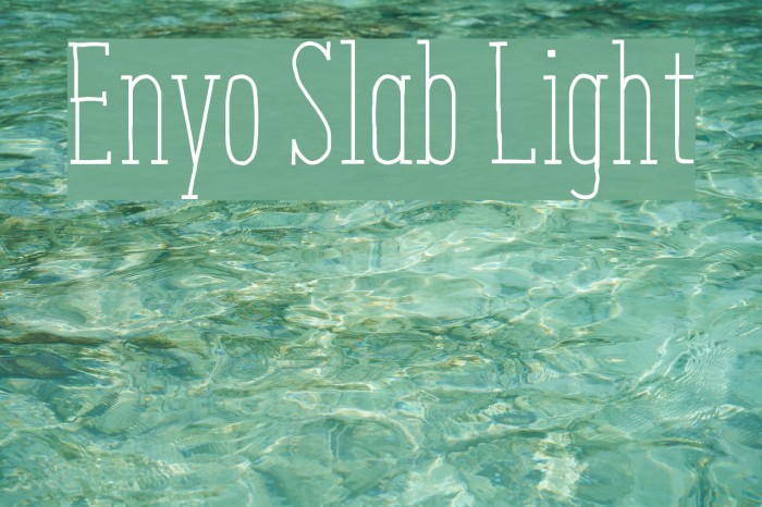 Enyo Slab Light Example 3