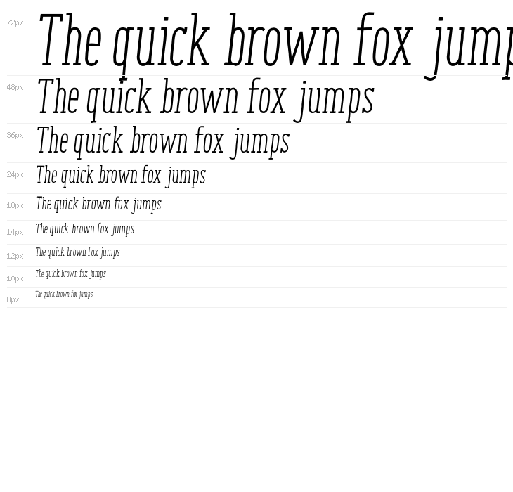 EnyoSlabRegularItalic Waterfall