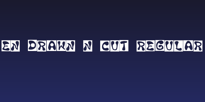 en drawn n cut Regular Social Header