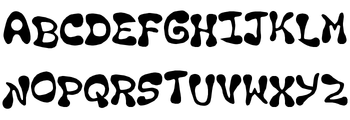 en drawn n cut Regular Fonte MINÚSCULAS