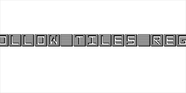 en hollow tiles Regular Logo