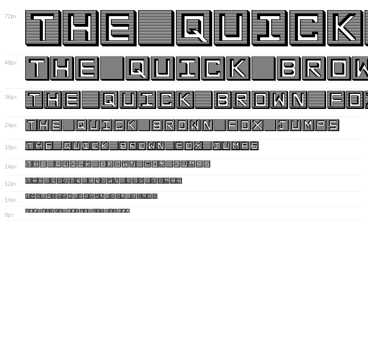 en hollow tiles Regular Waterfall