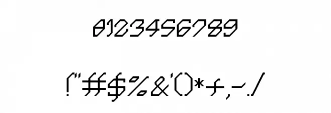 en simple script Regular Font OTHER CHARS