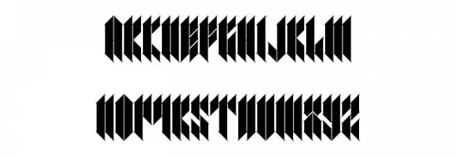 en zelo Regular Schriftart Groß