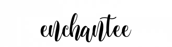 enchantee  免费字体下载
