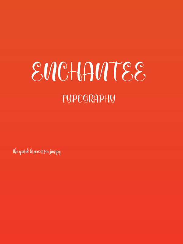 enchantee Poster