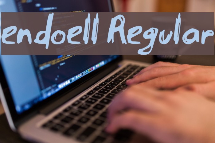 endoell Regular Example 1