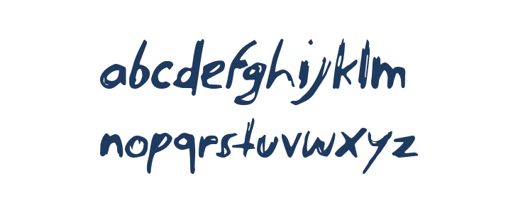 endoell Regular Lowercase