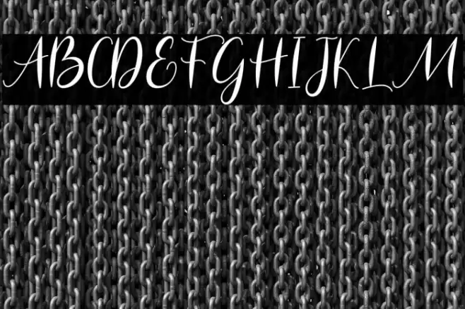 england - Personal Use Font examples