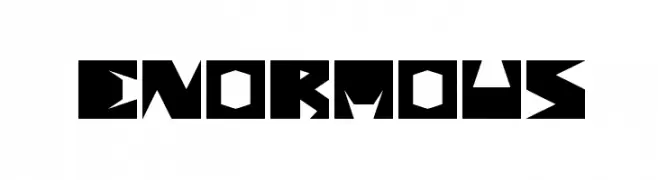 enormous  Descarca Fonturi Gratis