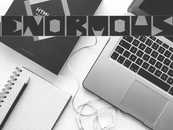 enormous Font examples