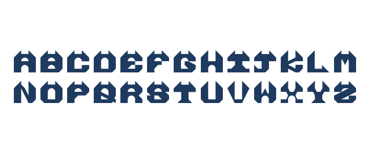 enrealhorns Regular Uppercase