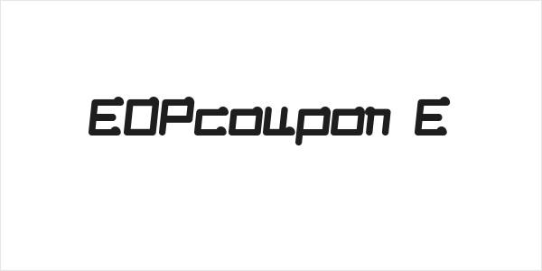 EOPcoupon E Logo