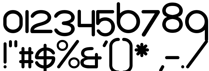 EOne Font OTHER CHARS