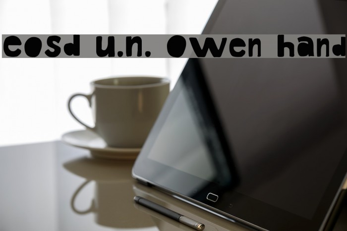 EoSD U.N. Owen Hand फ़ॉन्ट examples