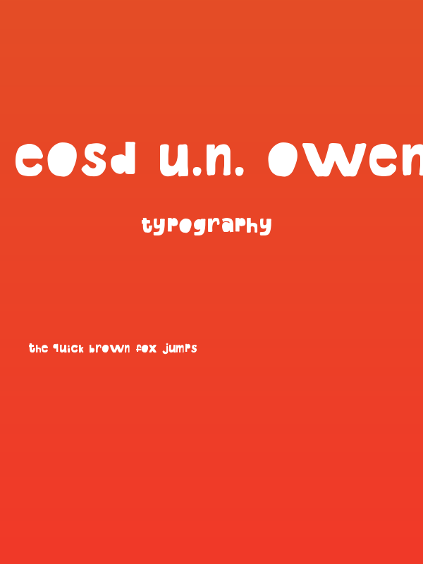 EoSD U.N. Owen Hand Poster