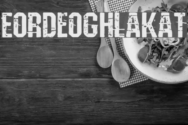 Eordeoghlakat Font examples
