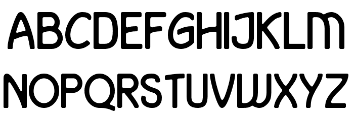 Eosland Font LOWERCASE