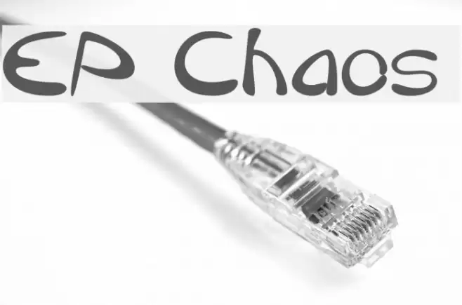 EP Chaos Font examples
