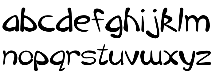 EP Chaos Font LOWERCASE