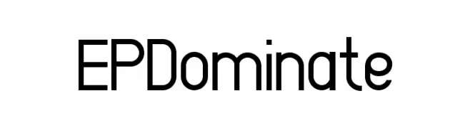 EP Dominate  Fuentes Gratis Descargar