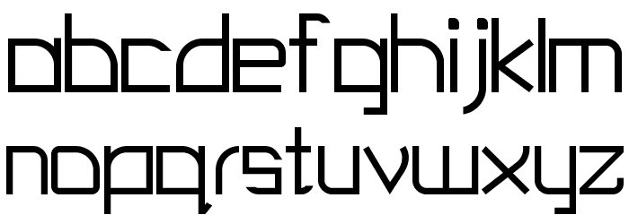 EP Heaven Font LOWERCASE
