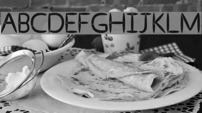 EP Pipes Font examples