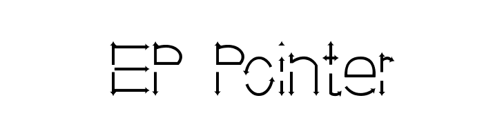 EP Pointer  Descarca Fonturi Gratis