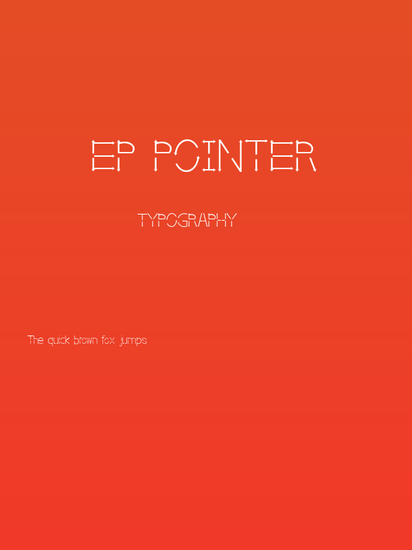 EP Pointer Poster