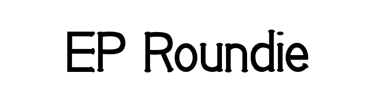 EP Roundie  Descarca Fonturi Gratis
