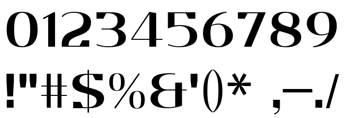 EP Stellari Display Regular Font OTHER CHARS
