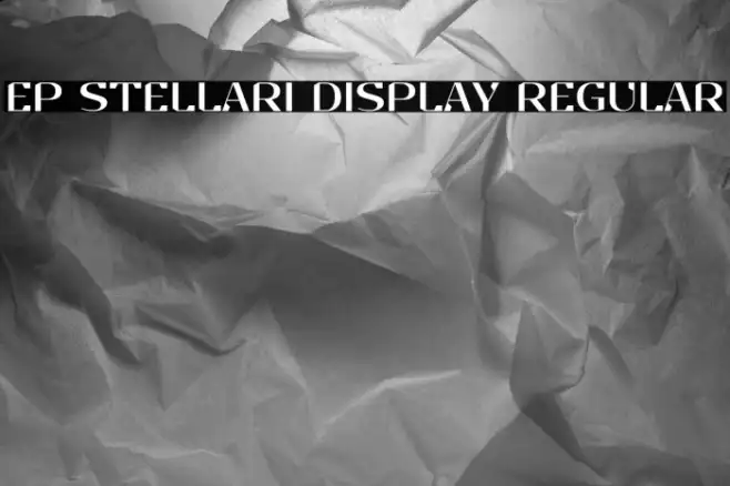 EP Stellari Display Regular Example 3