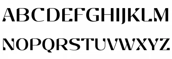 EP Stellari Display Font Litere mari