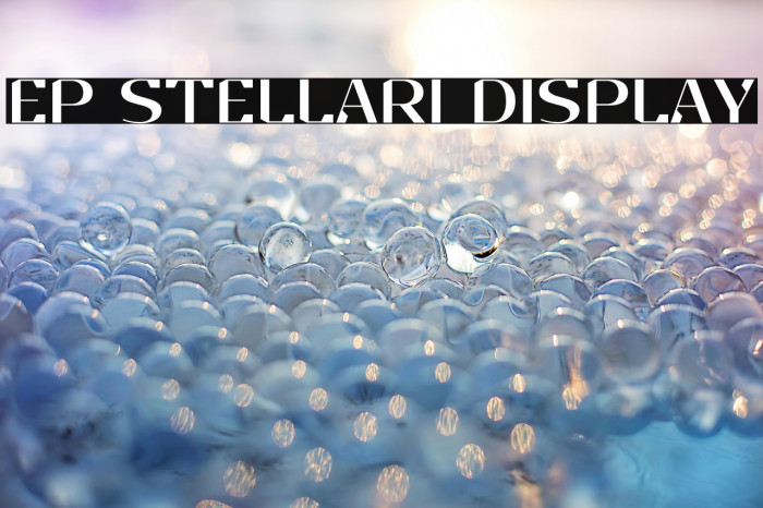 EP Stellari Display Example 3