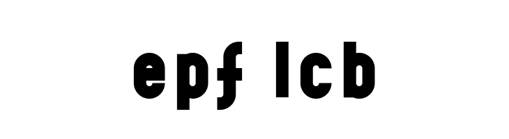EPF LCB  les polices de caractères gratuit tlcharger