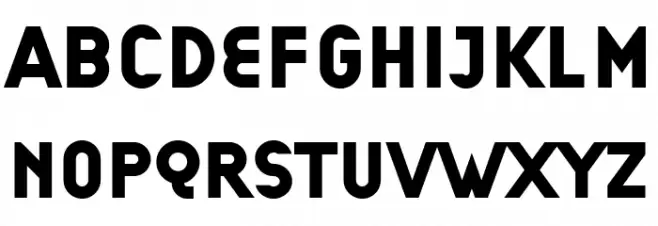 EPF LULB Font Litere mari