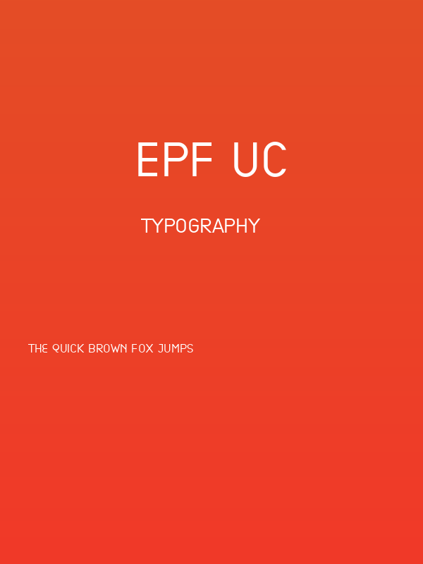 EPF UC Poster